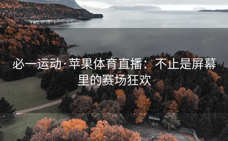 必一运动·苹果体育直播：不止是屏幕里的赛场狂欢