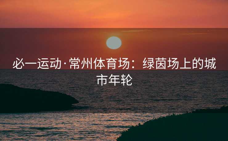 必一运动·常州体育场：绿茵场上的城市年轮